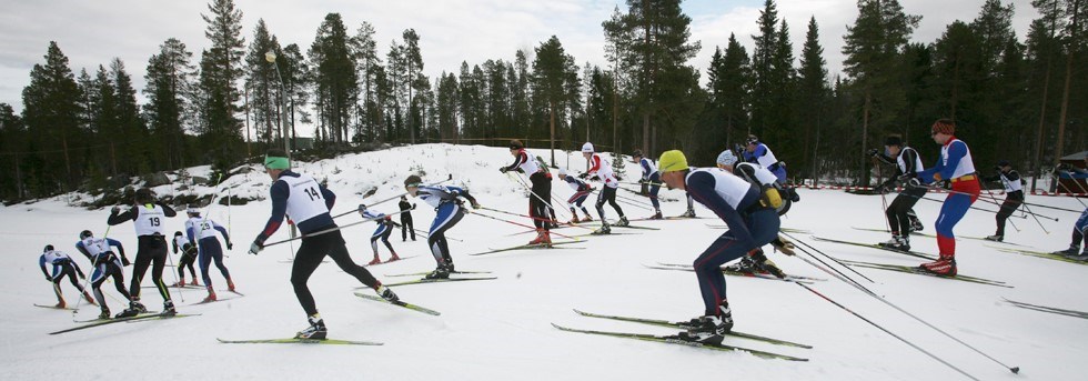 Den årliga skidtävlingen Luspenloppet går av stapeln den 6-8 April.